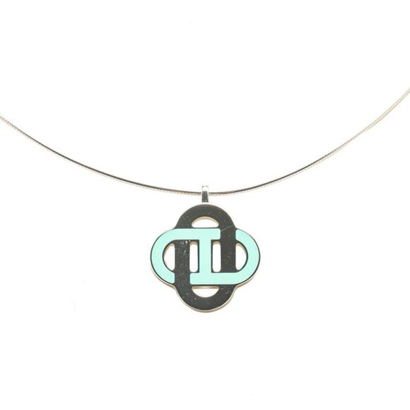 HERMES Silver Necklace - Picture 1 of 5